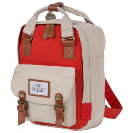 Рюкзак POLAR 17206 5 серый/красный (серый)