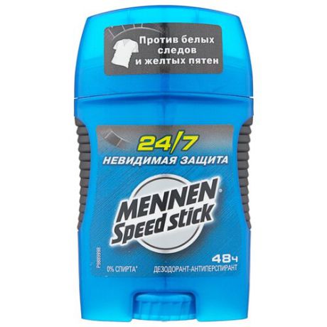 Дезодорант-антиперспирант стик Mennen Speed Stick 24/7 Невидимая защита, 50 г