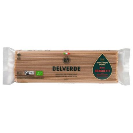 Delverde Industrie Alimentari Spa Макароны Integrale Biologica Organic № 141 Spaghetti цельнозерновые, 500 г