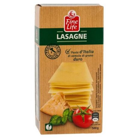 Fine Life Лазанья Lasagne, 500 г