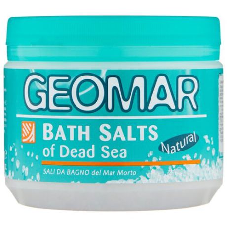 Geomar Соль Мертвого моря для принятия ванн 500 г