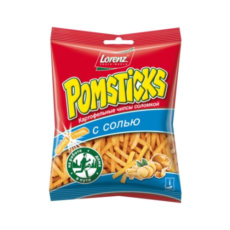 Картофельная соломка Lorenz Pomsticks с солью 40 г