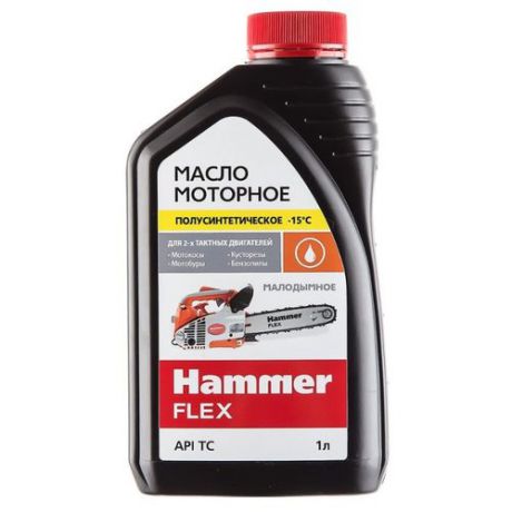 Масло для садовой техники Hammerflex 501-004 1 л
