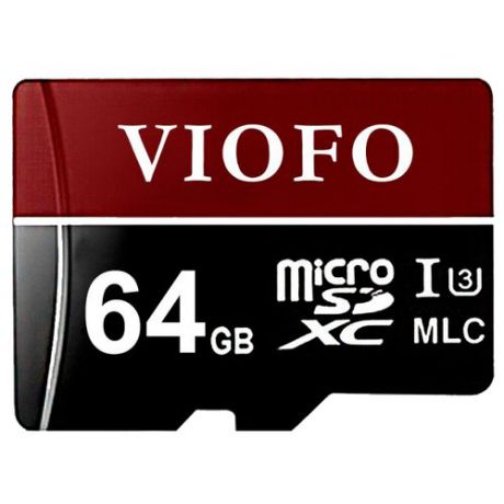 Карта памяти VIOFO 3D MLC NAND Professional High Endurance microSDXC UHS-3 64GB + SD adapter
