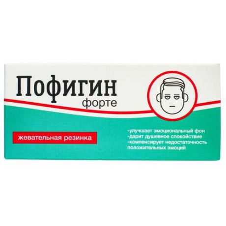 Жевательная резинка Sweet Doctor Пофигин форте 50 г