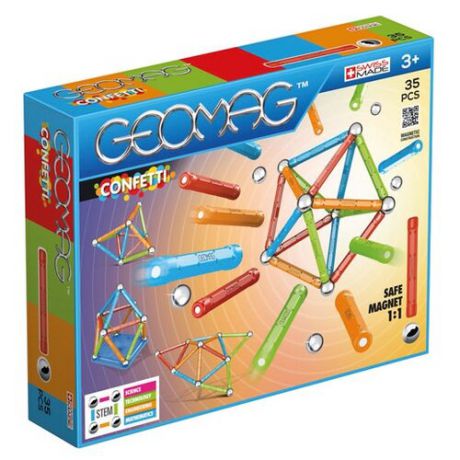 Магнитный конструктор GEOMAG Confetti 351-35