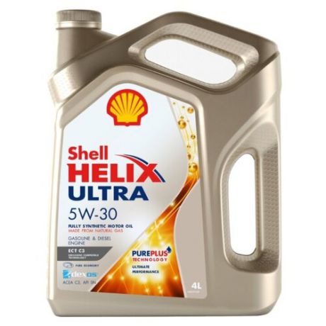 Моторное масло SHELL Helix Ultra ECT C3 5W-30 4 л