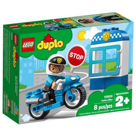 Конструктор LEGO Duplo 10900 Полицейский мотоцикл