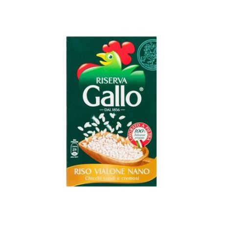 Рис Gallo Vialone Nano шлифованный 1 кг