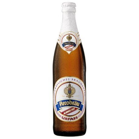 Светлое пиво Arcobrau Urfass безалкогольное 0.5 л