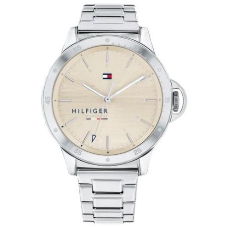 Наручные часы TOMMY HILFIGER 1782026 бежевый/серебристый