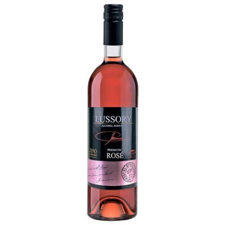 Вино безалкогольное Lussory Premium розовое полусухое Rose 0.75 л