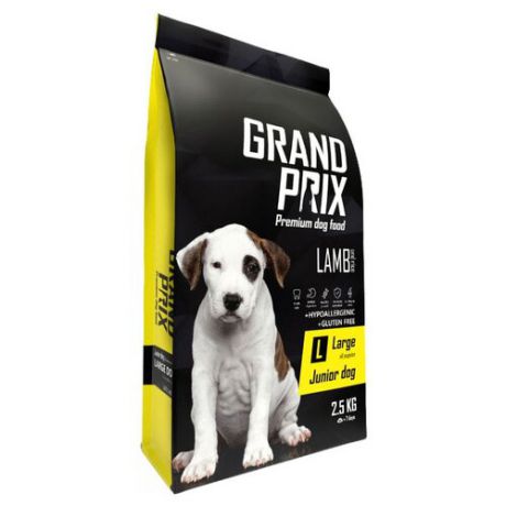 Корм для собак GRAND PRIX (2.5 кг) Large Junior ягненок