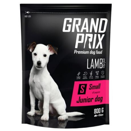 Корм для собак GRAND PRIX (0.8 кг) Small Junior ягненок