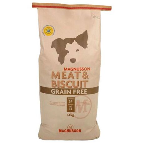 Корм для собак Magnusson (14 кг) Meat & Biscuit Grain Free