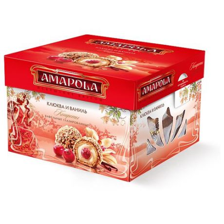 Набор конфет Amapola Клюква и ваниль 100 г