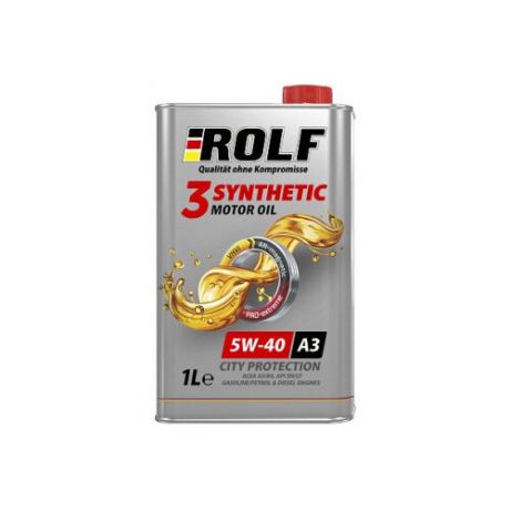 Моторное масло ROLF 3-Synthetic 5W-40 1 л