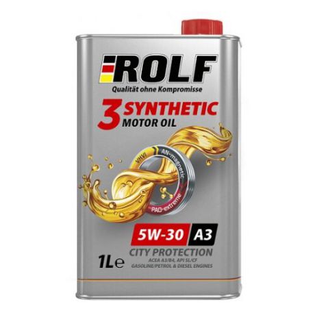 Моторное масло ROLF 3-Synthetic 5W-30 1 л