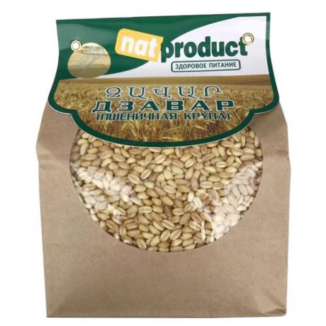 Nat product Крупа Дзавар (пшеничная) 1 кг