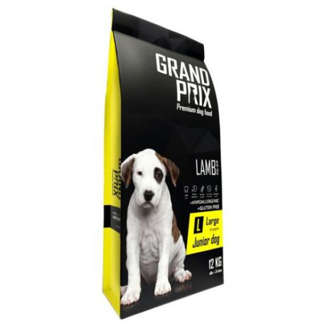 Корм для собак GRAND PRIX (12 кг) Large Junior ягненок