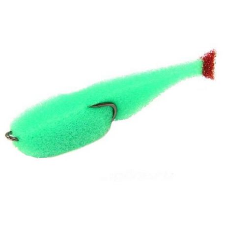 Набор приманок поролон AGP Рыбка зеленая 6.5 см 3 шт.