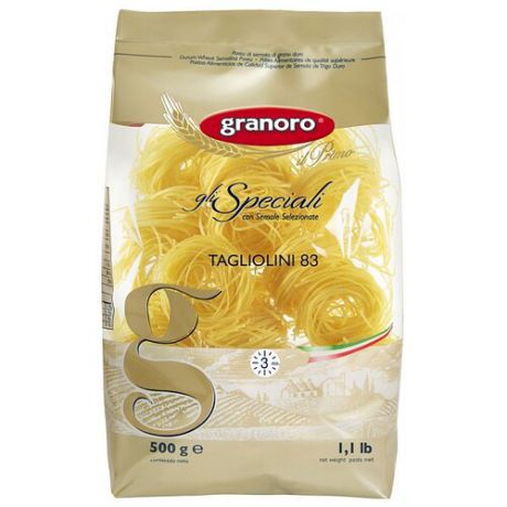 Granoro Макароны gli Speciali Tagliolini n. 83, 500 г
