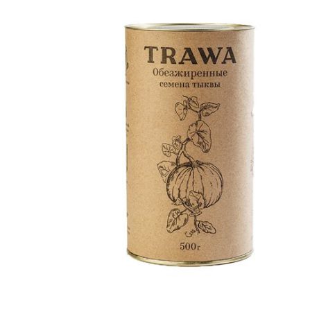 Семечки тыквенные Trawa обезжиренные 500 г