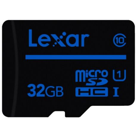 Карта памяти Lexar microSDHC Class 10 UHS Class 1 32GB