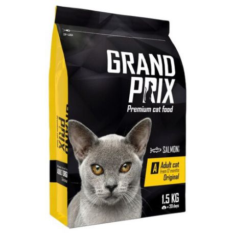 Корм для кошек GRAND PRIX (1.5 кг) Original с лососем