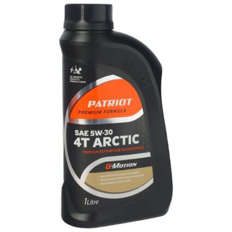 Масло для садовой техники PATRIOT G-Motion Arctic 5W-30 1 л