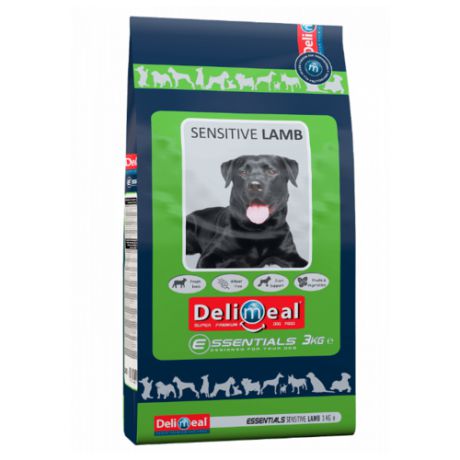 Корм для собак Delimeal (3 кг) Essentials/Expert Sensitive Lamb