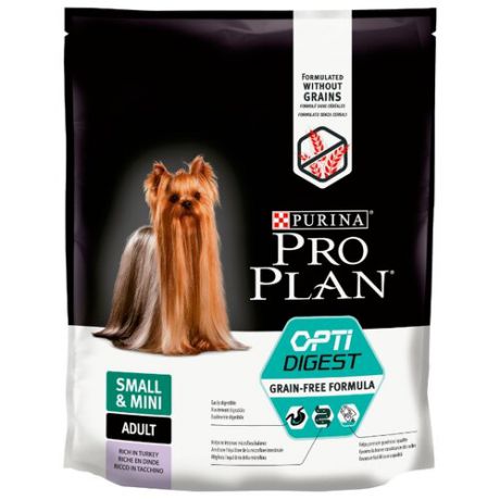 Сухой корм для собак Purina Pro Plan Optidigest индейка 700г (для мелких пород)
