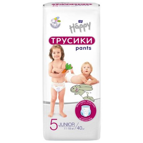 Bella Baby happy трусики 5 (11-18 кг) 40 шт.