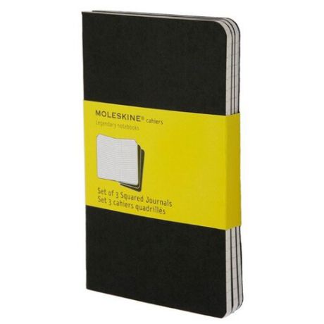 Комплект блокнотов 3 шт. Moleskine Cahier Journal Pocket 90x140, 32 листа 394793(QP312)