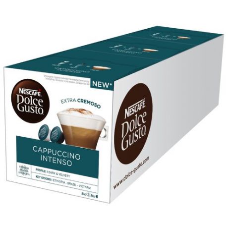 Кофе в капсулах Nescafe Dolce Gusto Cappucchino Intenso (48 капс.)