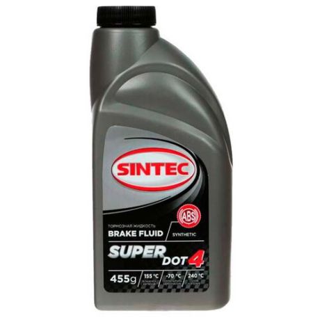 Тормозная жидкость SINTEC Super Dot 4 0.46 л