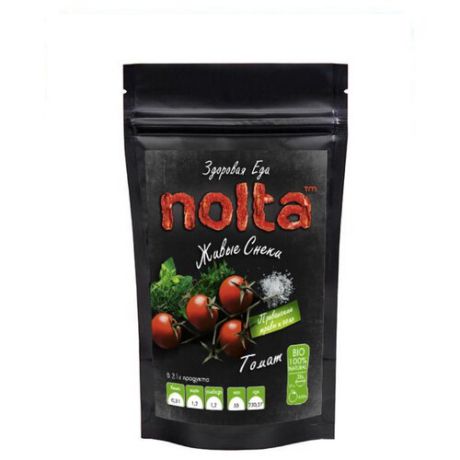 Живые снеки Nolta Здоровая еда Томат с прованскими травами и морской солью 21 г