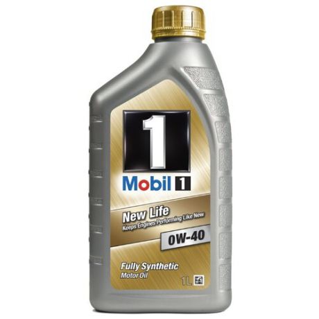 Моторное масло MOBIL 1 New Life 0W-40 1 л