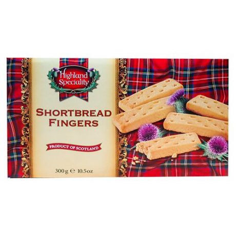 Печенье Highland Speciality Shortbread Fingers песочное, 300 г