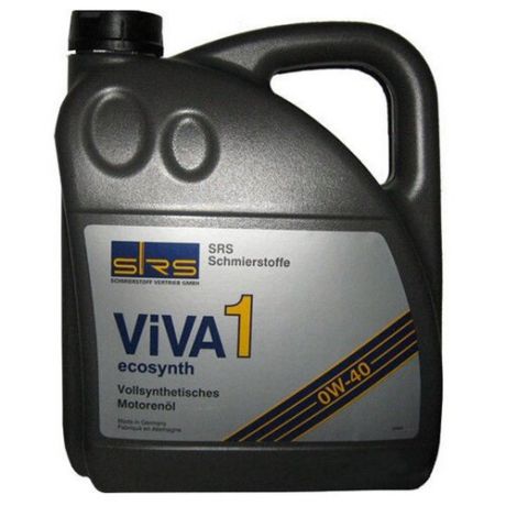 Моторное масло SRS VIVA 1 Ecosynth 0W40 4 л
