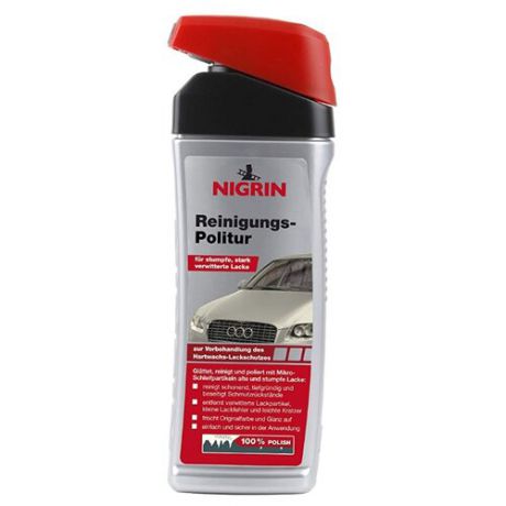 NIGRIN полироль для кузова Reinigungs-Politur, 0.5 л