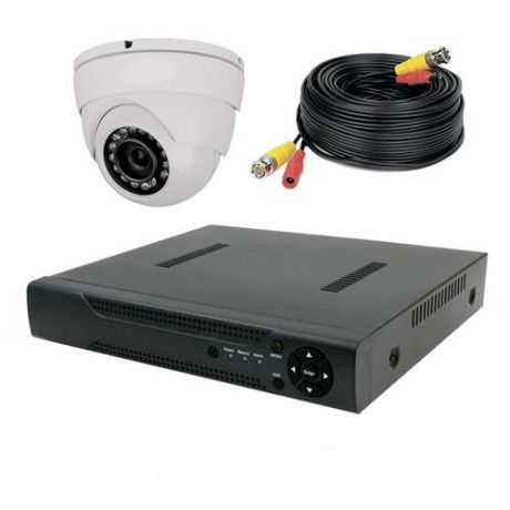 Комплект видеонаблюдения PS-Link KIT-A201HD 1 камера