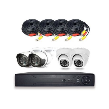 Комплект видеонаблюдения PS-Link KIT-B204HD 4 камеры