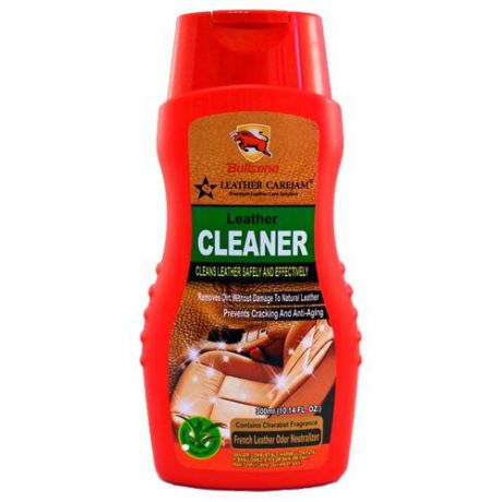 Bullsone Очиститель кожи салона автомобиля Leather Cleaner, 0.3 л