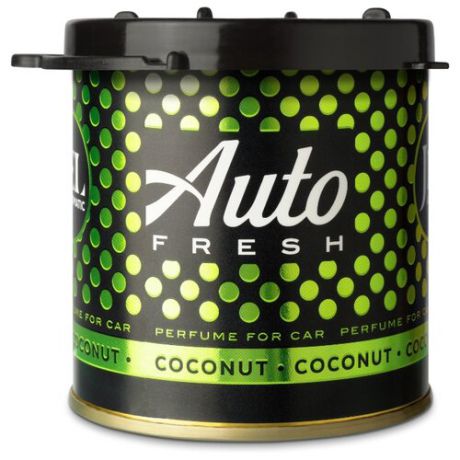 Auto Fresh Ароматизатор для автомобиля Jel Coconut 80 мл