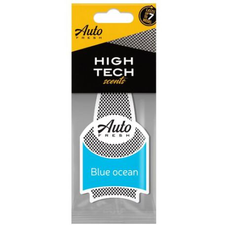 Auto Fresh Ароматизатор для автомобиля Dry High Tech Scents Blue Ocean