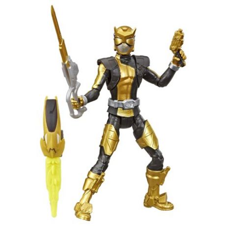 Фигурка Hasbro Power Rangers Золотой Рейнджер с боевым ключом E6030