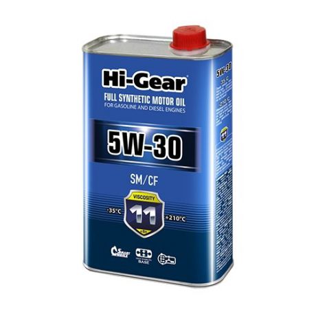 Моторное масло Hi-Gear 5W-30 SM/CF 1 л