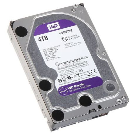 Жесткий диск Western Digital WD Purple 4 TB (WD40PURZ)