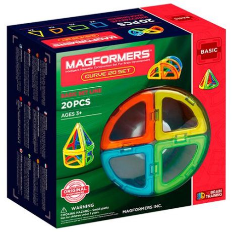Магнитный конструктор Magformers Curve Basic 701010-20